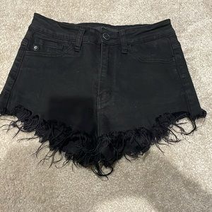 KanCan black shorts.